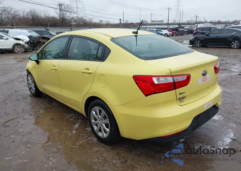 2016 Kia Rio Lx z USA, uszkodzony, nr VIN KNADM4A36G6569185